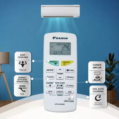 Daikin 2023 Model 1.5 Ton 5 Star Split Inverter AC with PM 2.5 Filter - White (RKM50UV16U/MTKM50UV16U/RKM50UV16V/MTKM50UV16V, Copper Condenser) Daikin 2023 Model 1.5 Ton 5 Star Split Inverter AC with PM 2.5 Filter - White (RKM50UV16U/MTKM50UV16U/RKM50UV16V/MTKM50UV16V, Copper Condenser)